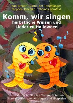 ebook PDF LIEDERBUCH zur CD "Komm, wir singen herbstliche Weisen und Lieder zu Halloween" (Downloadalbum) 