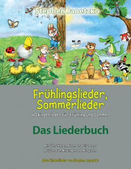 BUCH Frühlingslieder, Sommerlieder - 40 Kinderlieder für Frühling und Sommer - Das Liederbuch 