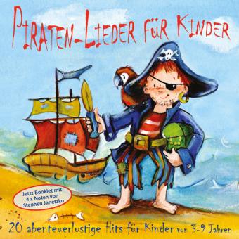 CD Piraten-Lieder für Kinder - NEU mit Piraten-Booklet 