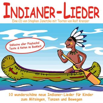 CD Indianer-Lieder für Kinder - NEU mit SUPER-Booklet! 
